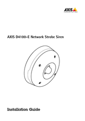 Axis D4100-E Guia De Instalacion