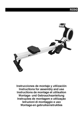 BH FITNESS R590 Instrucciones De Montaje Y Utilización