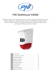 PNI SafeHouse HS008 Manual De Usuario