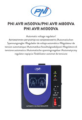 PNI AVR M1000VA Manual De Usuario