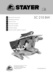 stayer SC 210 BW Manual De Instrucciones