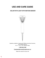 HAMPTON BAY 50180 Guía De Uso Y Cuidado