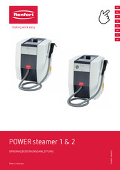 Renfert POWER steamer 1 Manual De Instrucciones