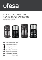UFESA C7115 CAPRICCIO 6 Manual De Instrucciones