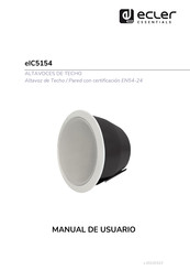 Ecler essentials eIC5154 Manual De Usuario