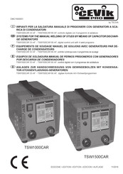 CEVIK TSW1000CAR Manual De Instrucciones