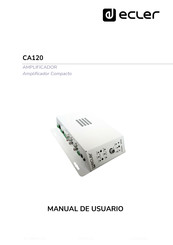 Ecler CA120 Manual