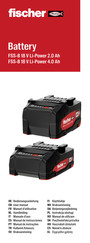 FISCHER FSS-B 18 V Li-Power 2.0 Ah Manual De Instrucciones