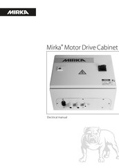 MIRKA Motor Drive Cabinet Instrucciones De Manejo
