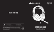 Corsair HS80 RGB USB Manual De Instrucciones