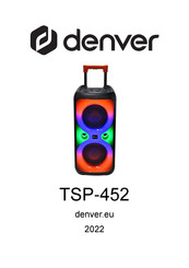 Denver TSP-452 Manual