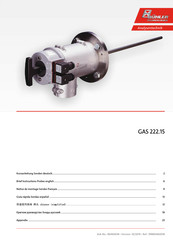 Bühler technologies GAS 222.15 Guía Rápida