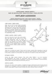 FF Europe HNTLB001A0000000 Manual De Instrucciones