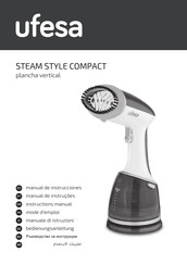 UFESA STEAM STYLE COMPACT Manual De Instrucciones