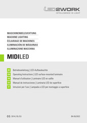 LED2WORK MIDILED 110614-01 Manual De Instrucciones