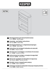 Kesper 92766 Instrucciones De Montaje