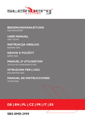 Steinberg Systems SBS-SMD-2999 Manual De Instrucciones