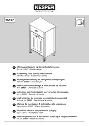 Kesper 25527 Instrucciones De Montaje