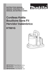 Makita KT001G Manual De Instrucciones