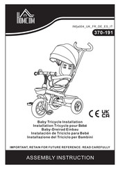 HOMCOM 370-191 Instrucciones De Montaje