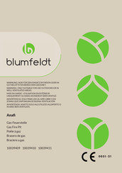 Blumfeldt 10039410 Manual De Instrucciones