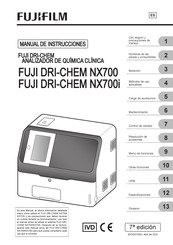 FujiFilm FUJI DRI-CHEM NX70 Manual De Instrucciones