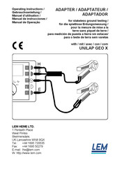 LEM A 6403 06311 Manual De Instrucciones