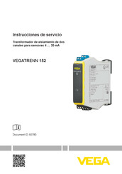 Vega TRENN 152 Instrucciones De Servicio