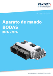 Bosch rexroth BODAS RC18-12 Manual De Instrucciones