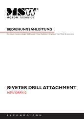 MSW Motor Technics MSW-DRRV10 Manual De Instrucciones