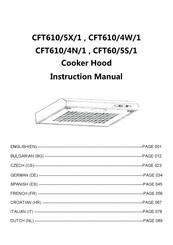 Candy CFT610/5S/1 Manual De Instrucciones