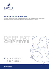 Royal Catering RCEF 16DH-1 Manual De Instrucciones