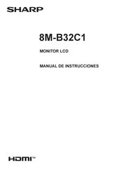 Sharp 8M-B32C1 Manual De Instrucciones