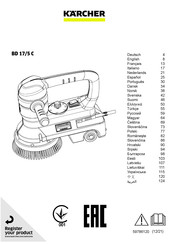 Kärcher BD 17/5 C Manual De Instrucciones