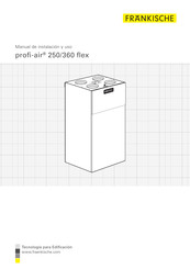 FRÄNKISCHE profi-air 250 flex Manual De Instalacion Y Uso