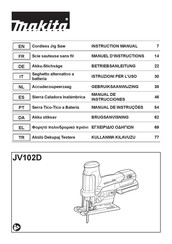 Makita JV102D Manual De Instrucciones