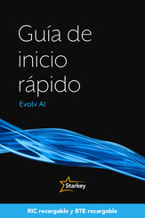 Starkey Evolv AI Guia De Inicio Rapido