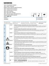 Siemens LDM-X41-L-2149 Instrucciones De Montaje