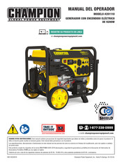 Champion Global Power Equipment 201110 Manual Del Operador