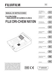 FujiFilm FUJI DRI-CHEM NX10N Manual De Instrucciones