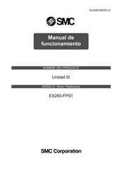 SMC EX260-FPS1 Manual De Funcionamiento