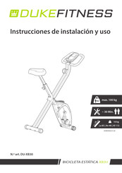 Duke Fitness XB30 Instrucciones De Instalacion Y Uso