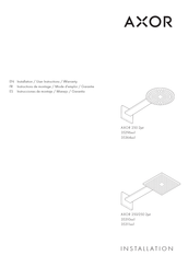 Axor 250 353101 Serie Instrucciones De Montaje / Manejo / Garantía