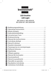 brennenstuhl WS 2050 WP Manual De Instrucciones
