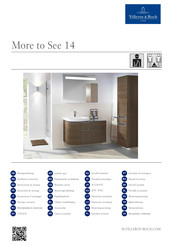 Villeroy & Boch More to See 14 Instrucciones De Montaje