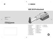 Bosch GDE 28 D Professional Manual Original