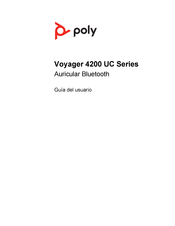 Poly Voyager 4200 UC Serie Guia Del Usuario