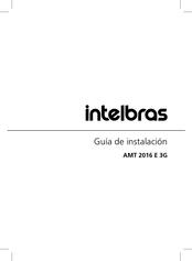 Intelbras AMT 2016 E 3G Guia De Instalacion