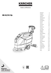 Kärcher BD 43/35 C Ep Manual De Instrucciones