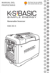 K&S BASIC KSB 30i S Manual Del Propietário